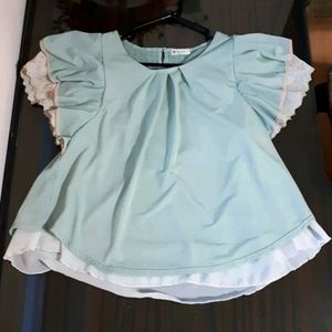 Green cute Tops